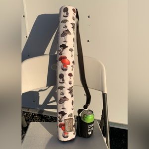 Burton Beeracuda 2L cooler sling bag mushrooms